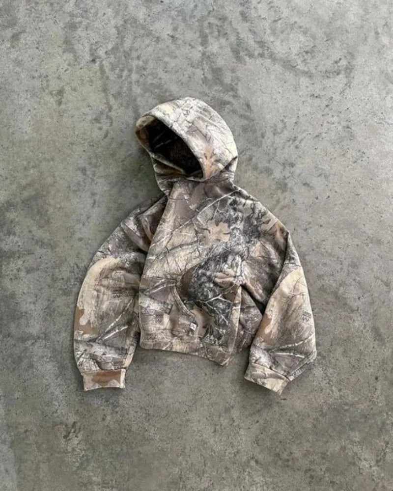 Retro Camo Hoodie